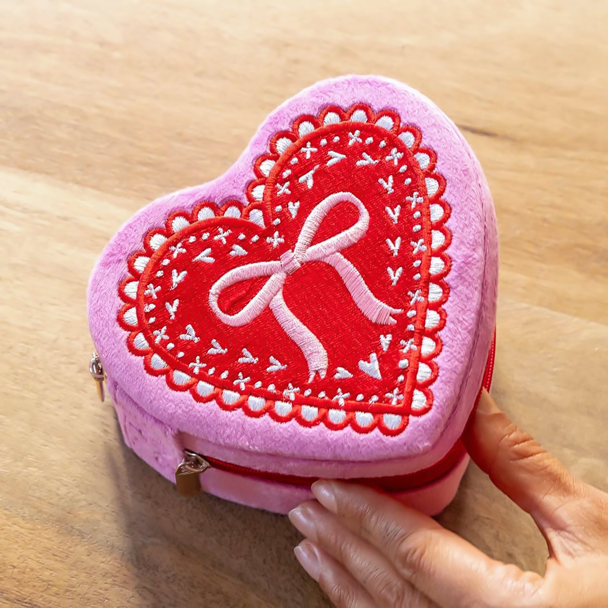 Heart-Shaped Jewellery Box