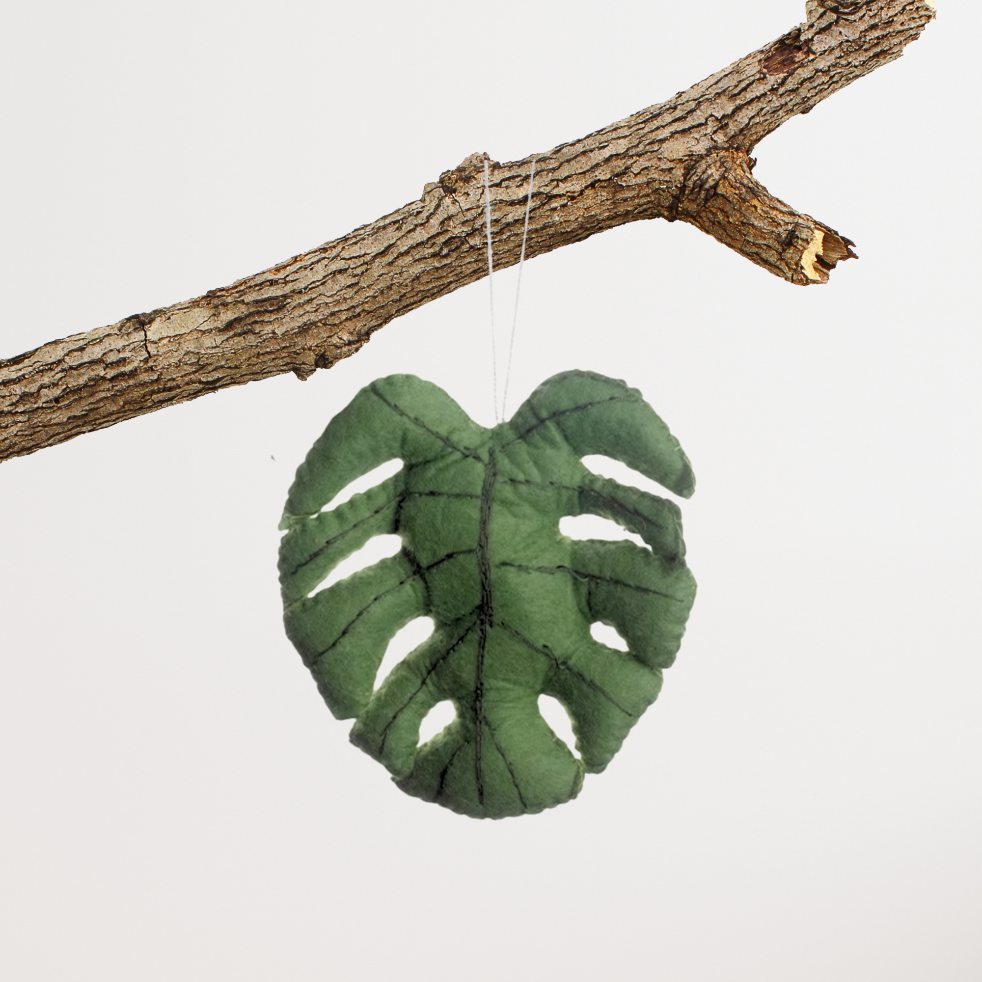 Monstera Leaf Ornament