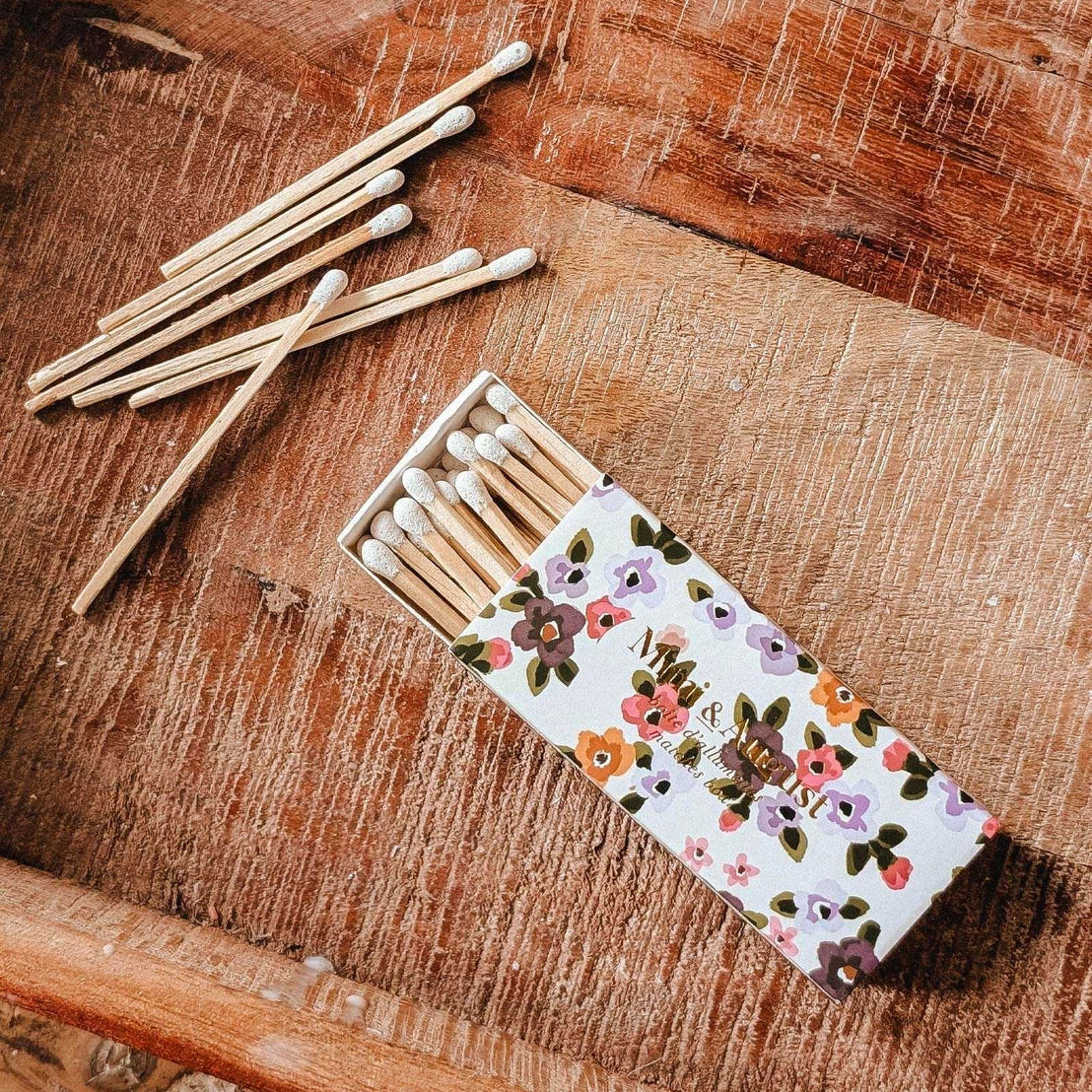 Floral Matchbox