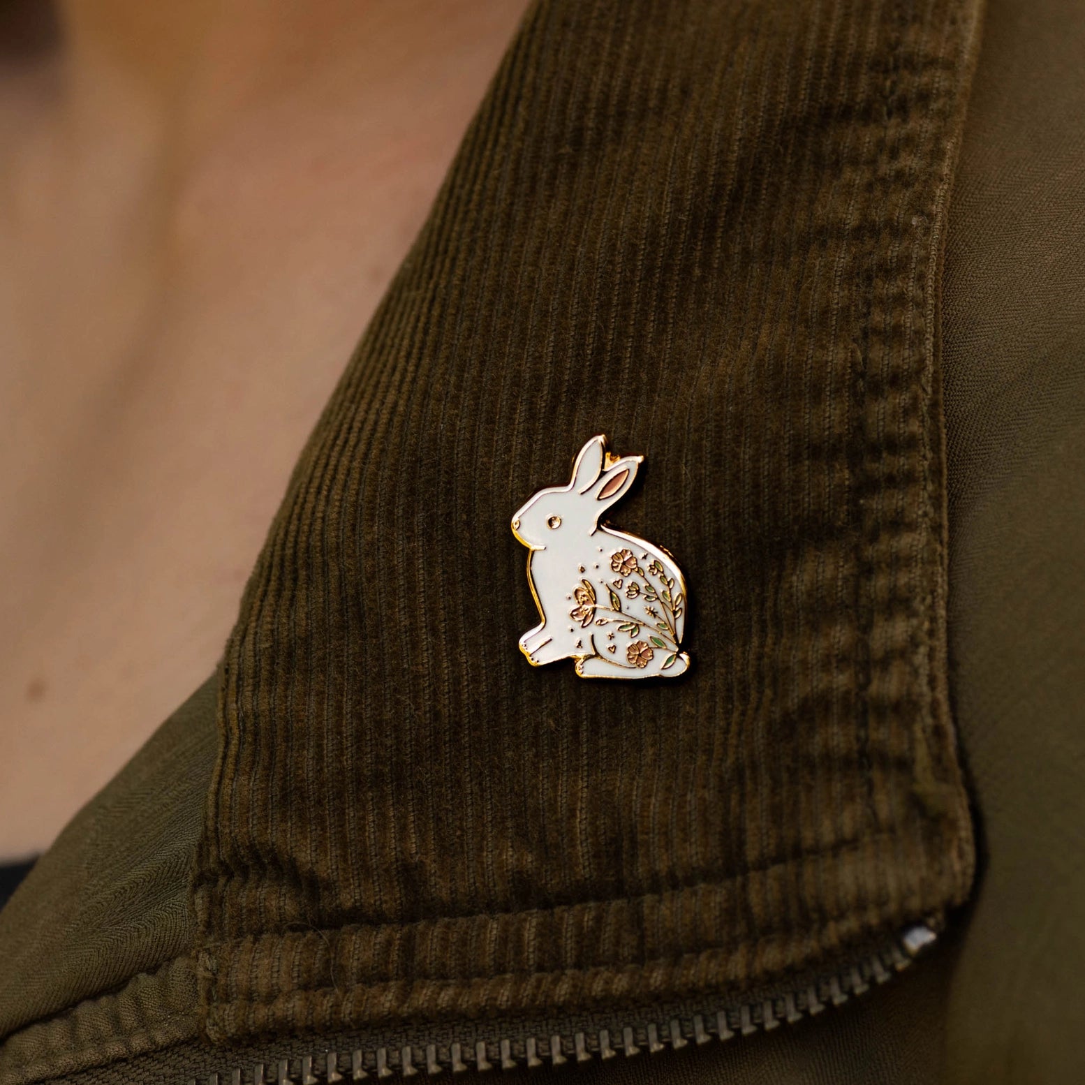 Rabbit Enamel Pin