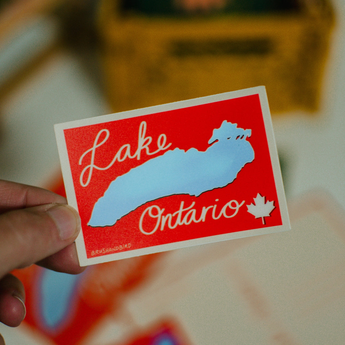 Lake Ontario Vinyl Sticker
