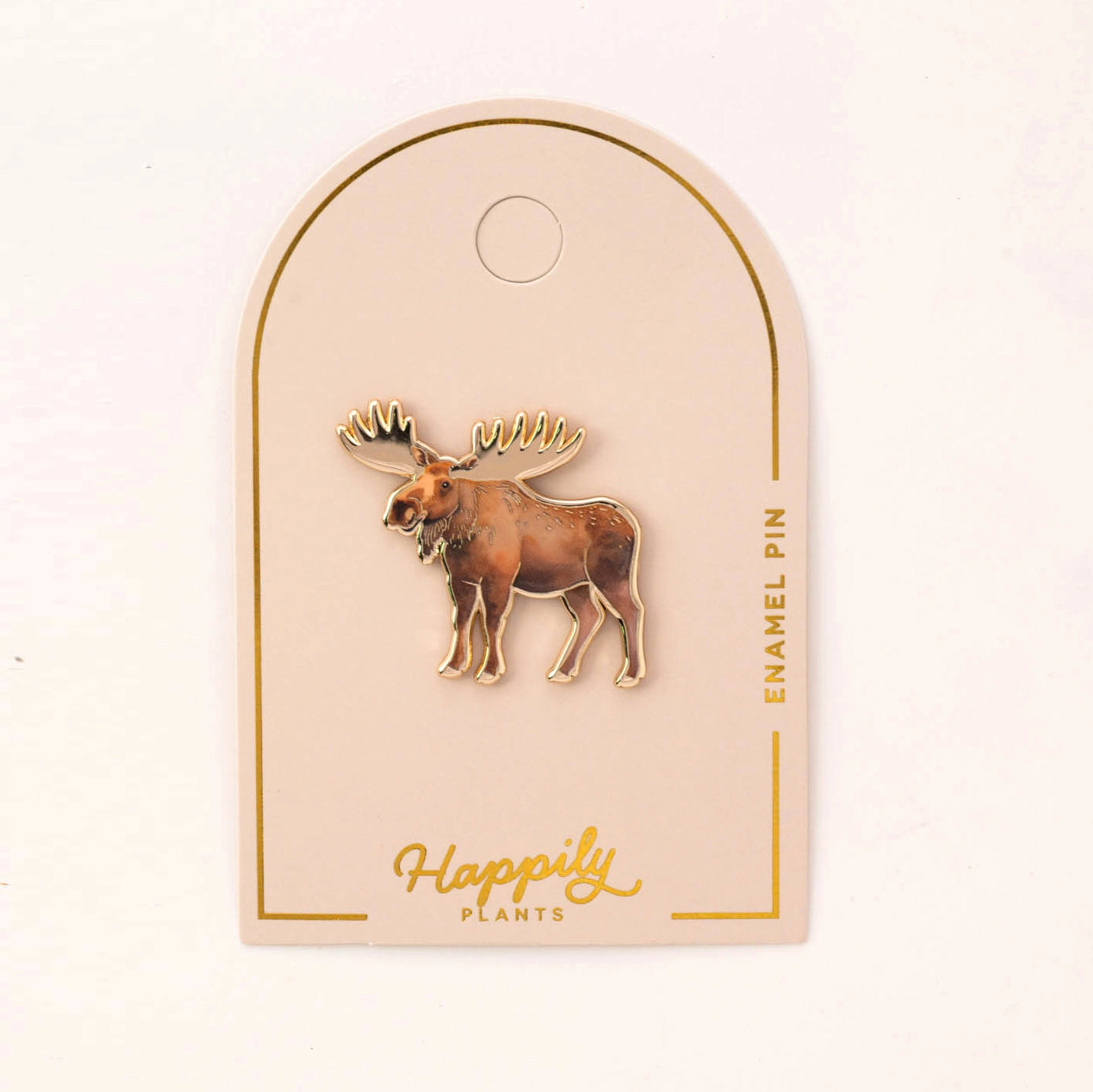 Moose Enamel Pin
