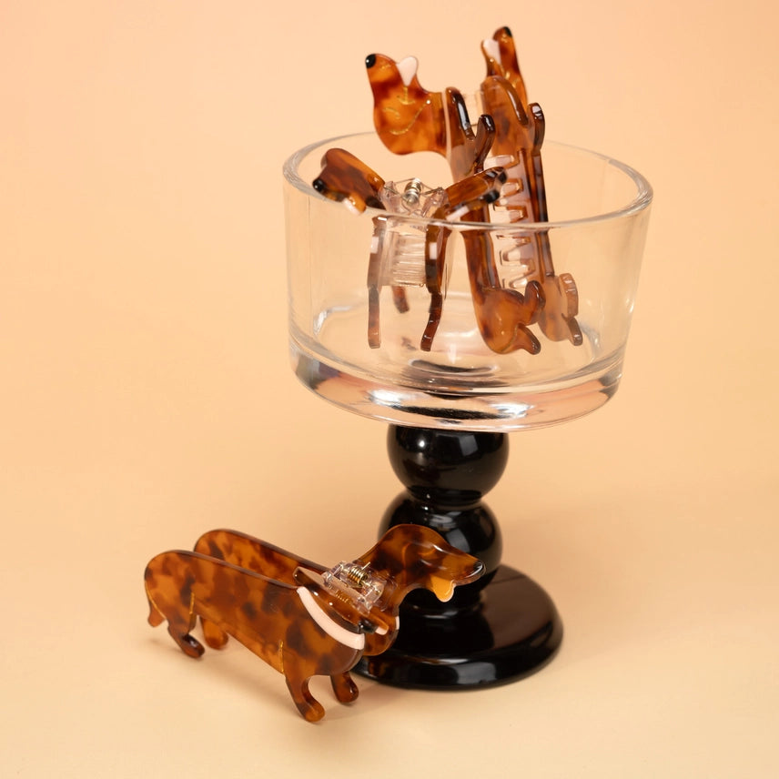 Dachshund Hair Clip