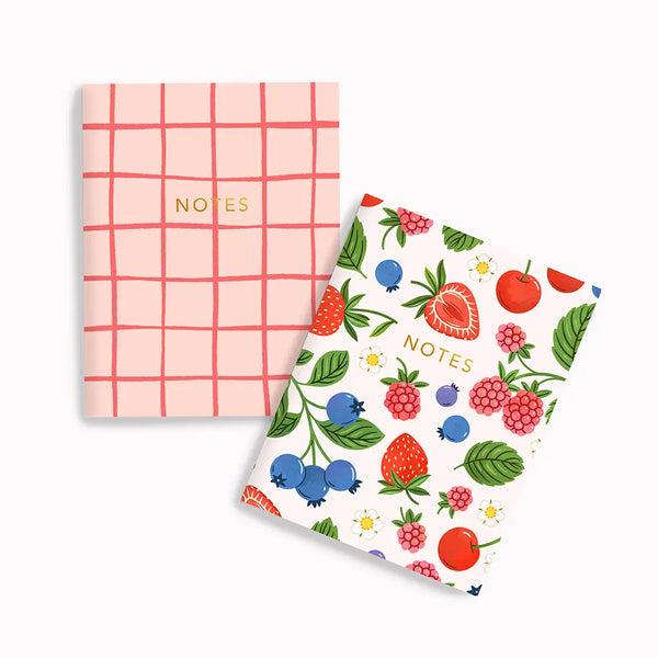 Berry Pocket Notebook Set