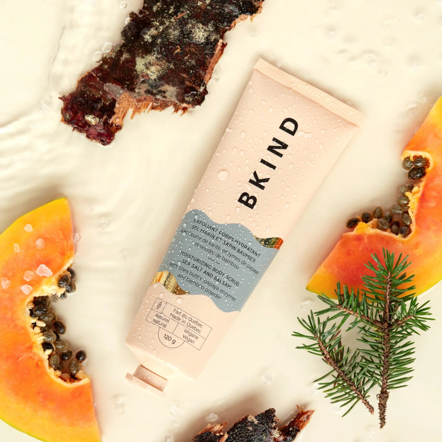 Sea Salt & Balsam Body Scrub | BKIND