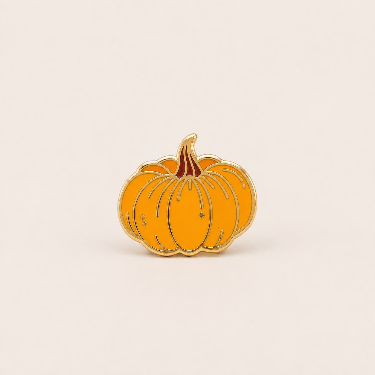 Pumpkin Enamel Pin