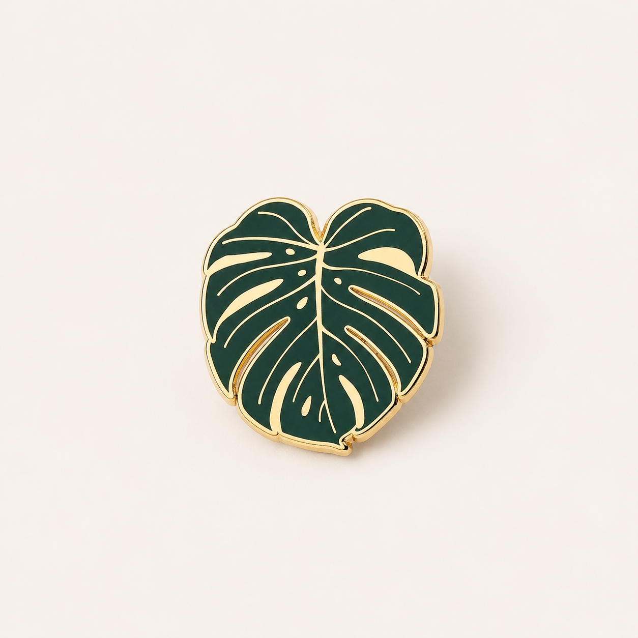 Monstera Leaf Enamel Pin