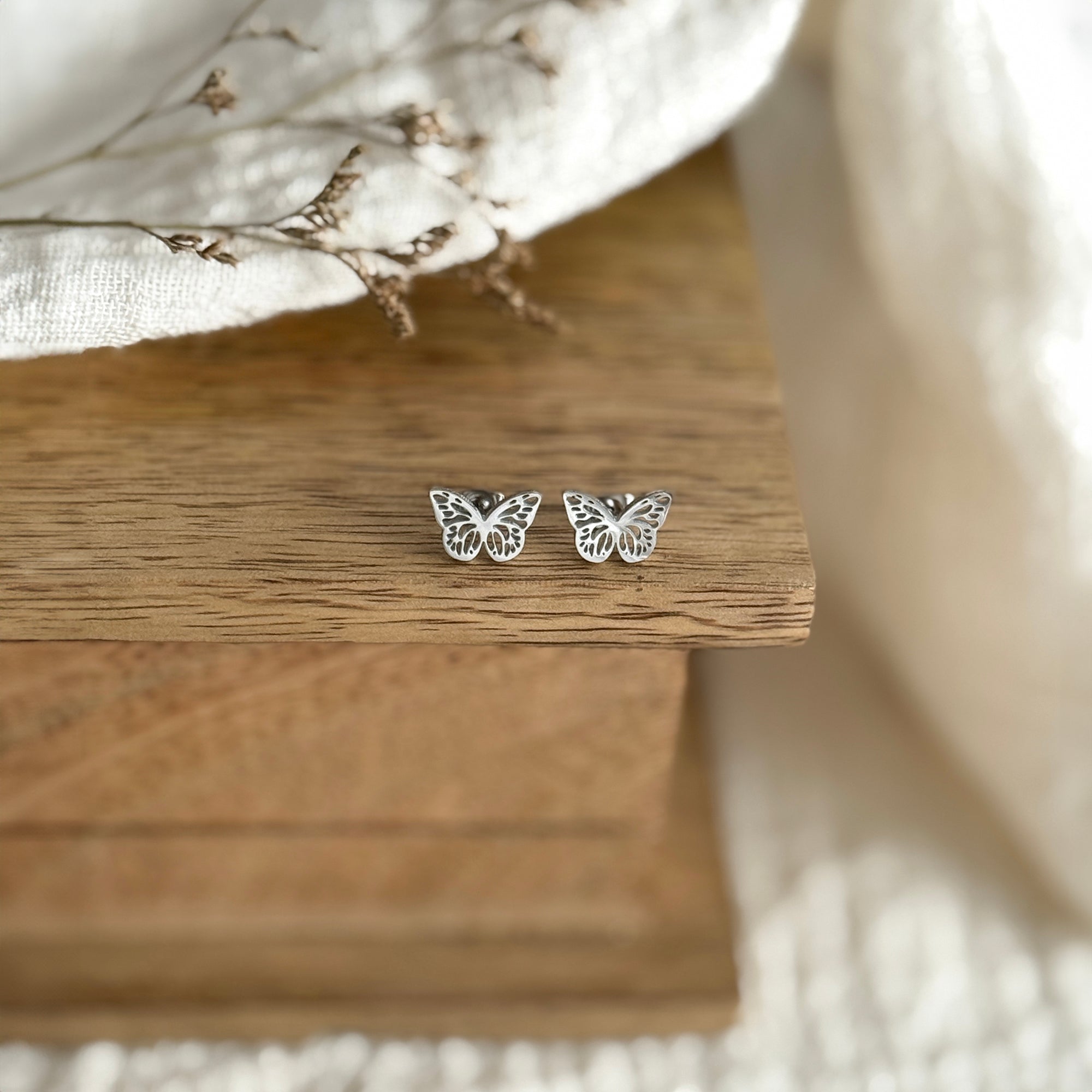 Mini Butterfly Earrings