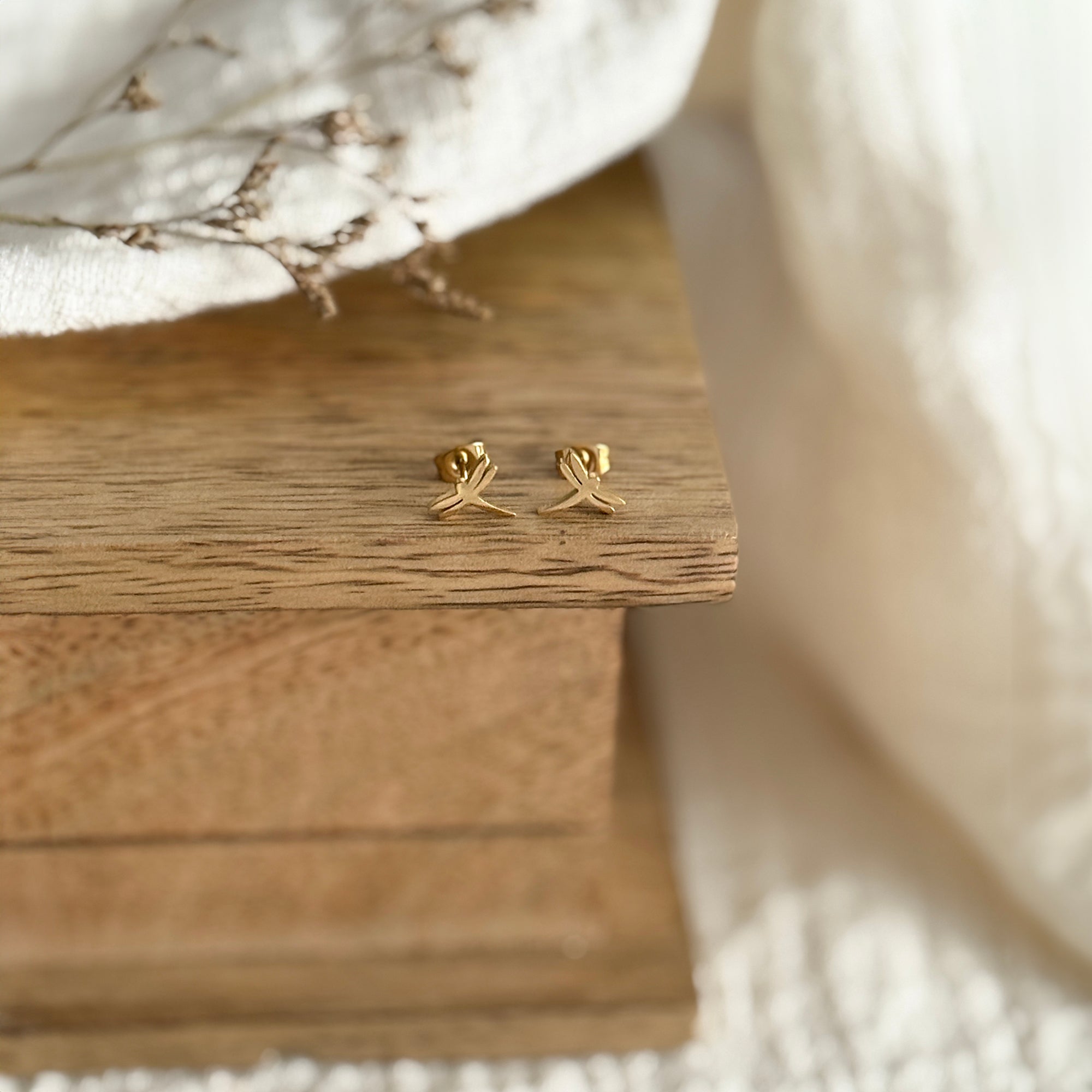 Mini Dragonfly Earrings