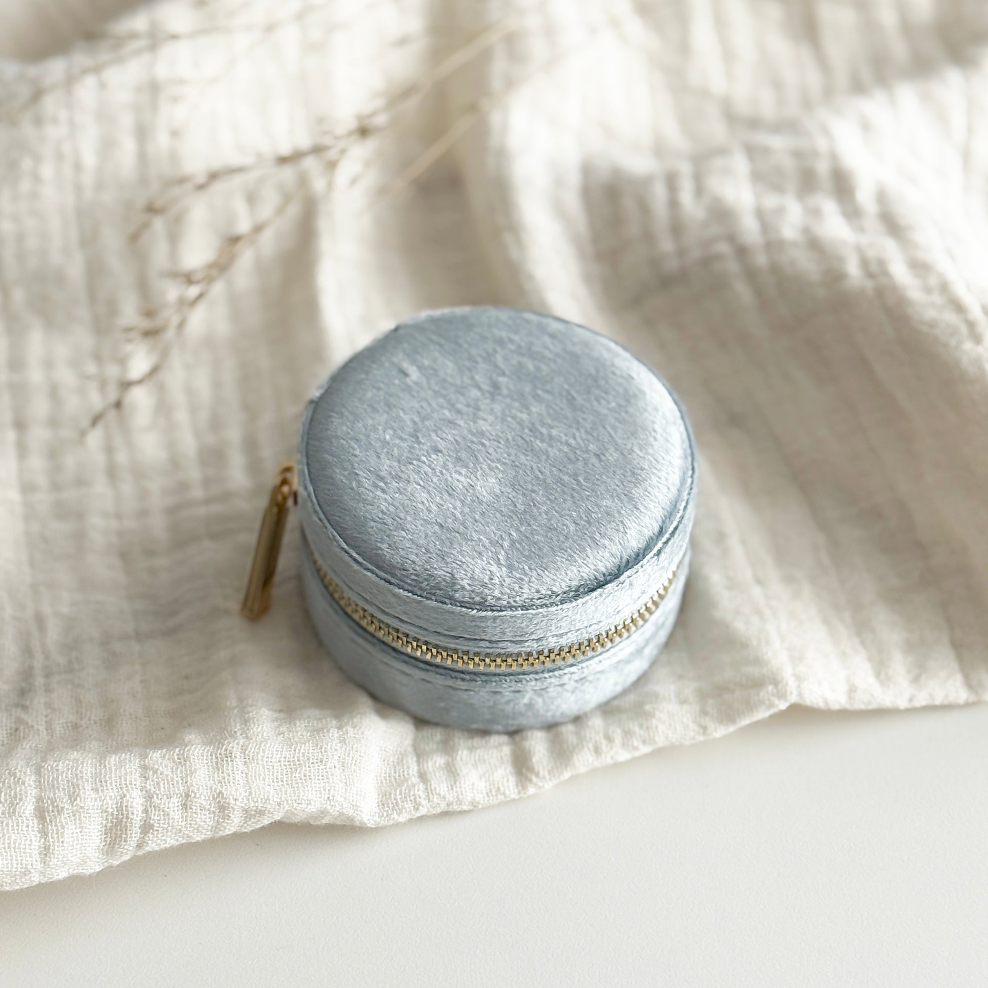 Velvet Travel Jewellery Box