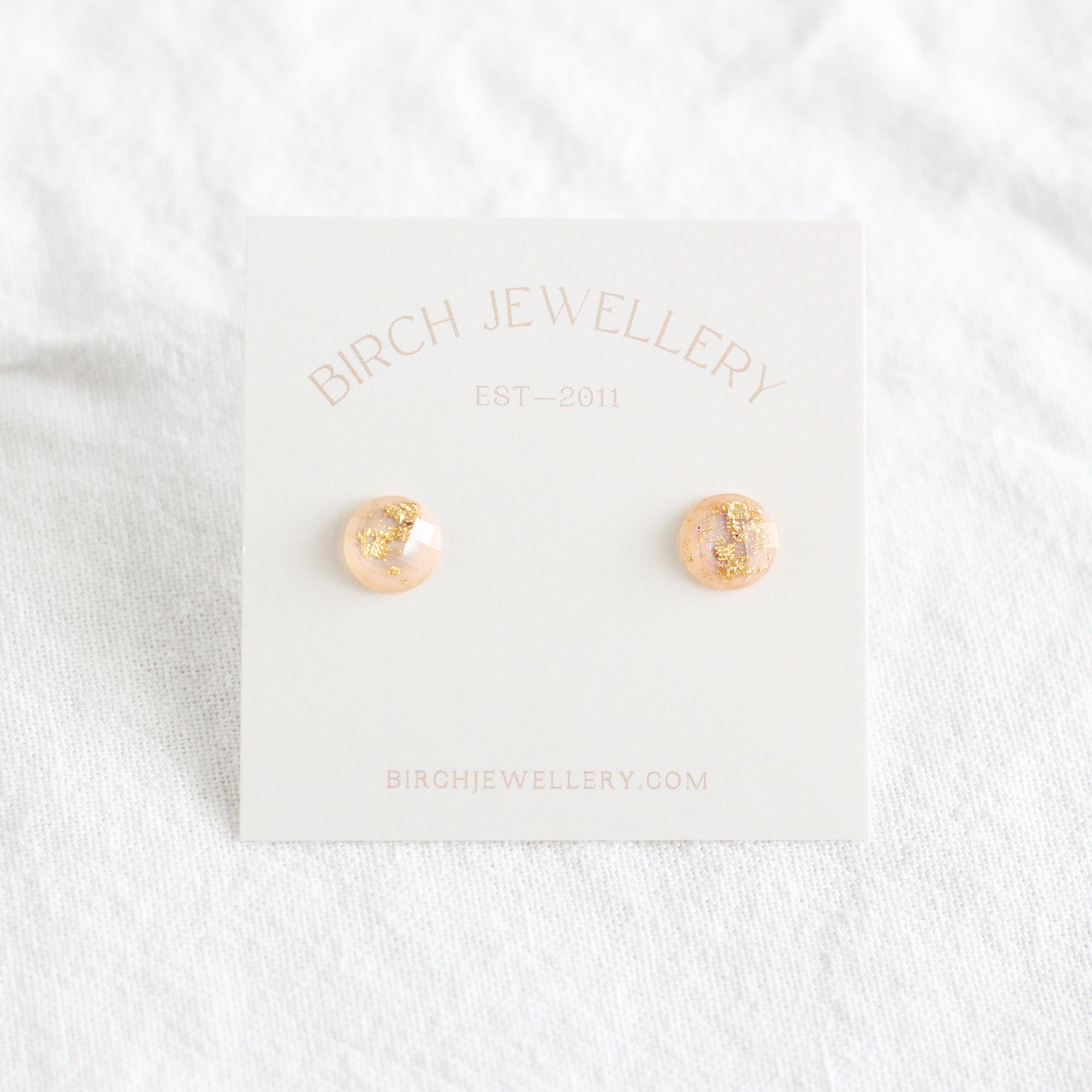 Pink & Gold Earrings