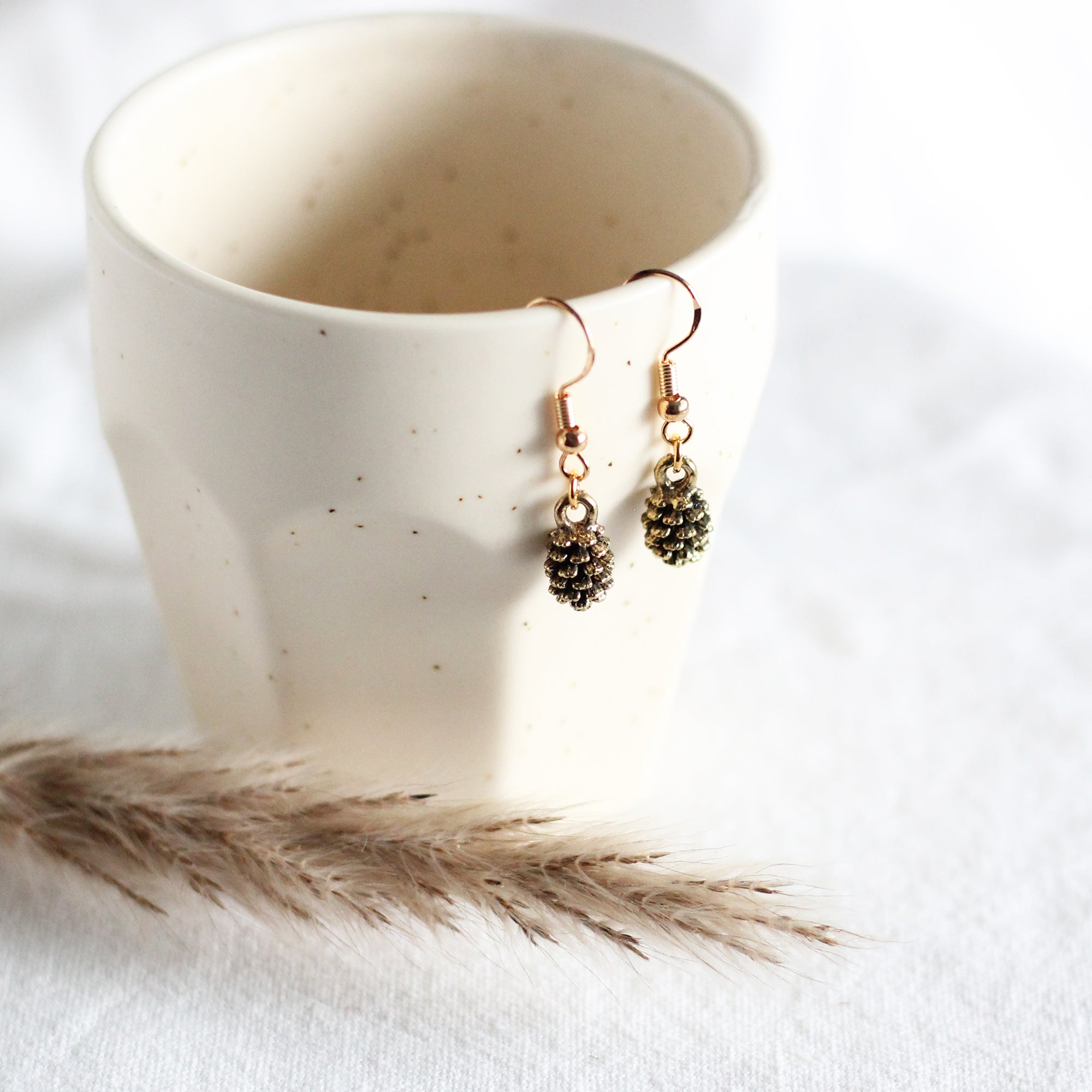 Pine Cone Earrings