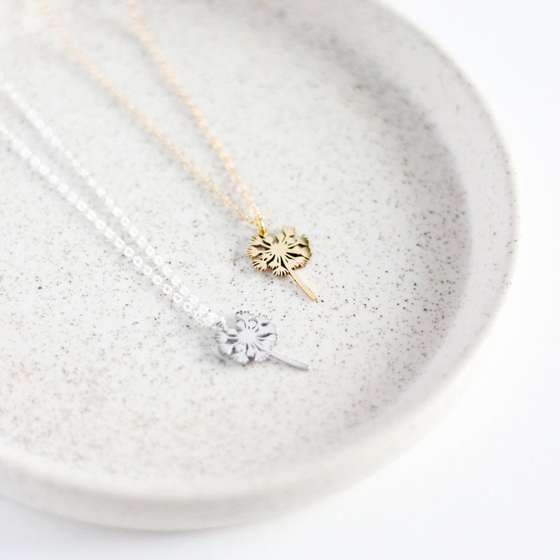 Dandelion Necklace