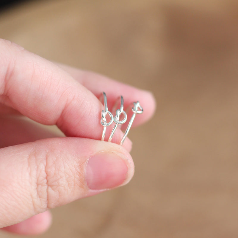 Classic Knot Ring - Sterling Silver