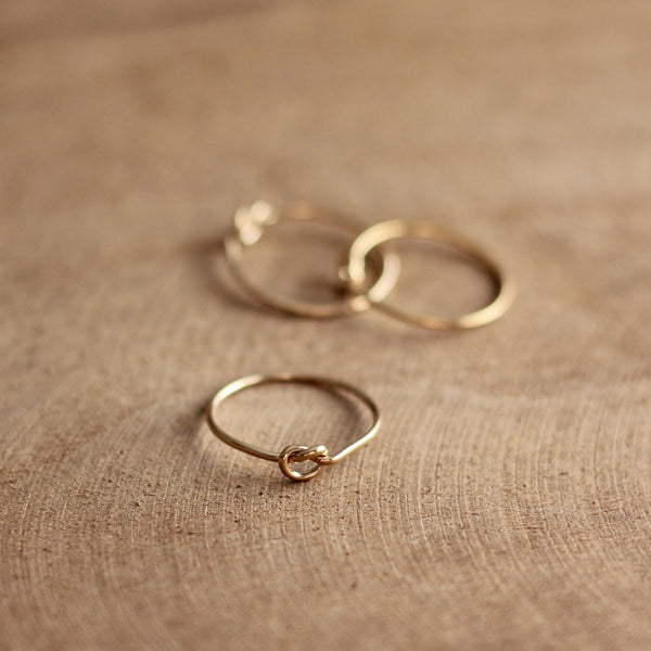 Classic Knot Ring - 14k Gold-fill