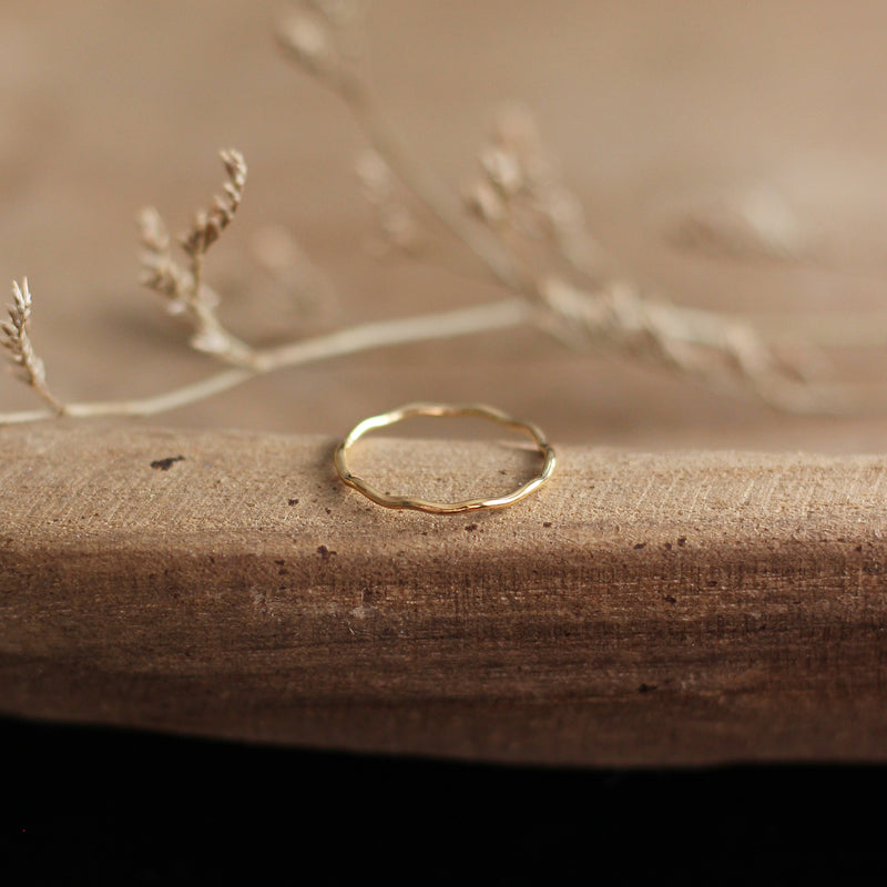 Wave Ring - 14k Gold-fill