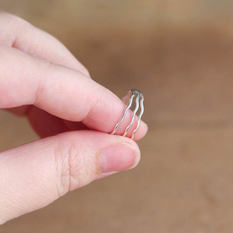 Wave Ring - Sterling Silver