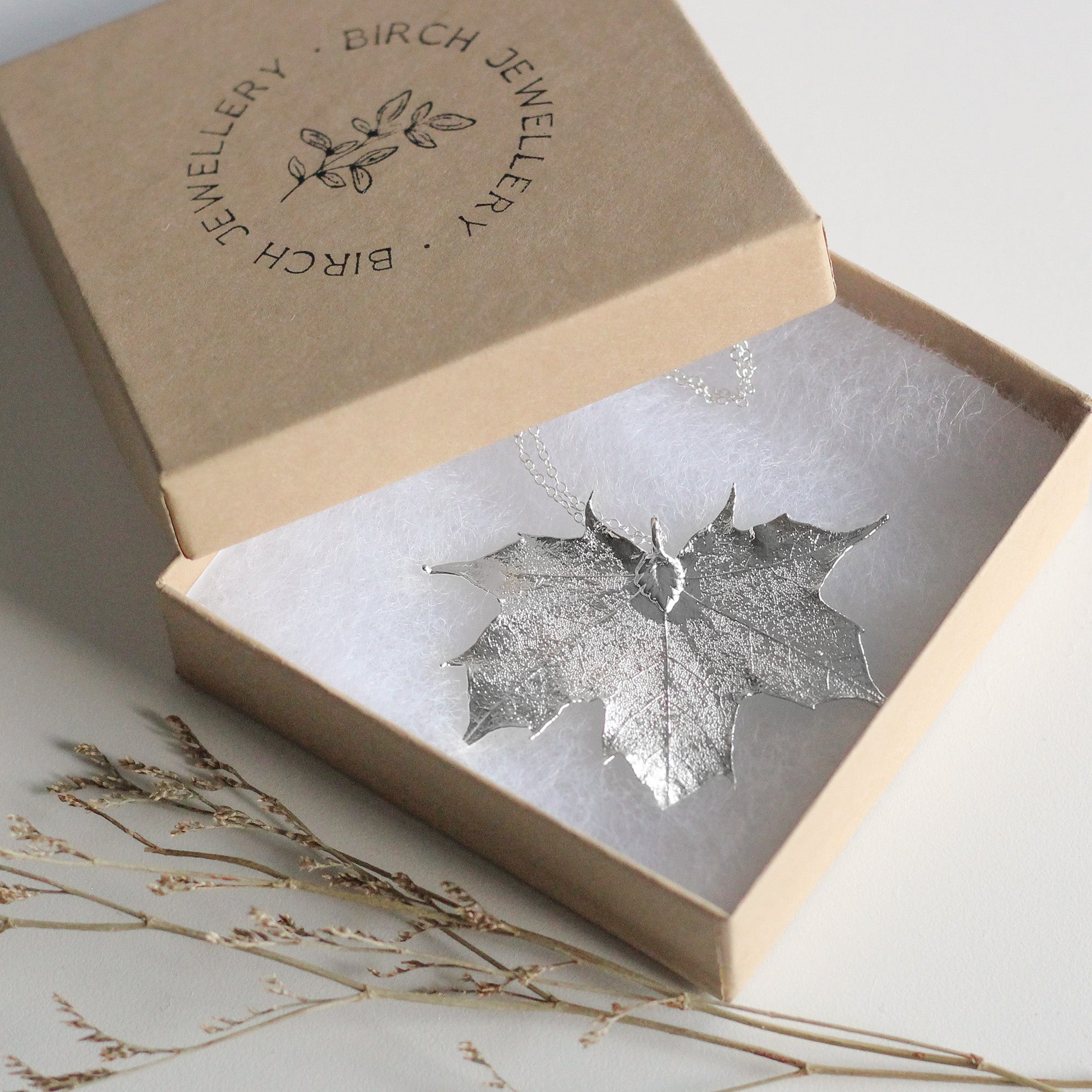 Genuine Maple Leaf Necklace