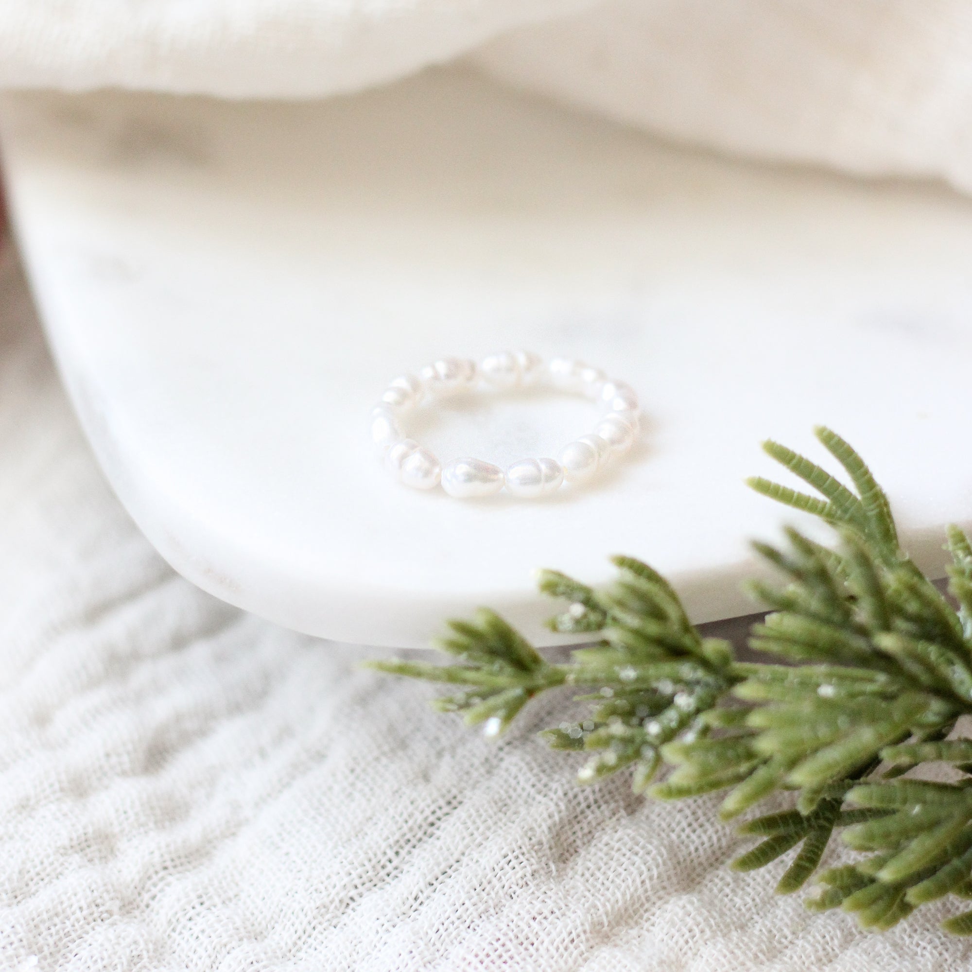 Freshwater Pearl Stretch Ring