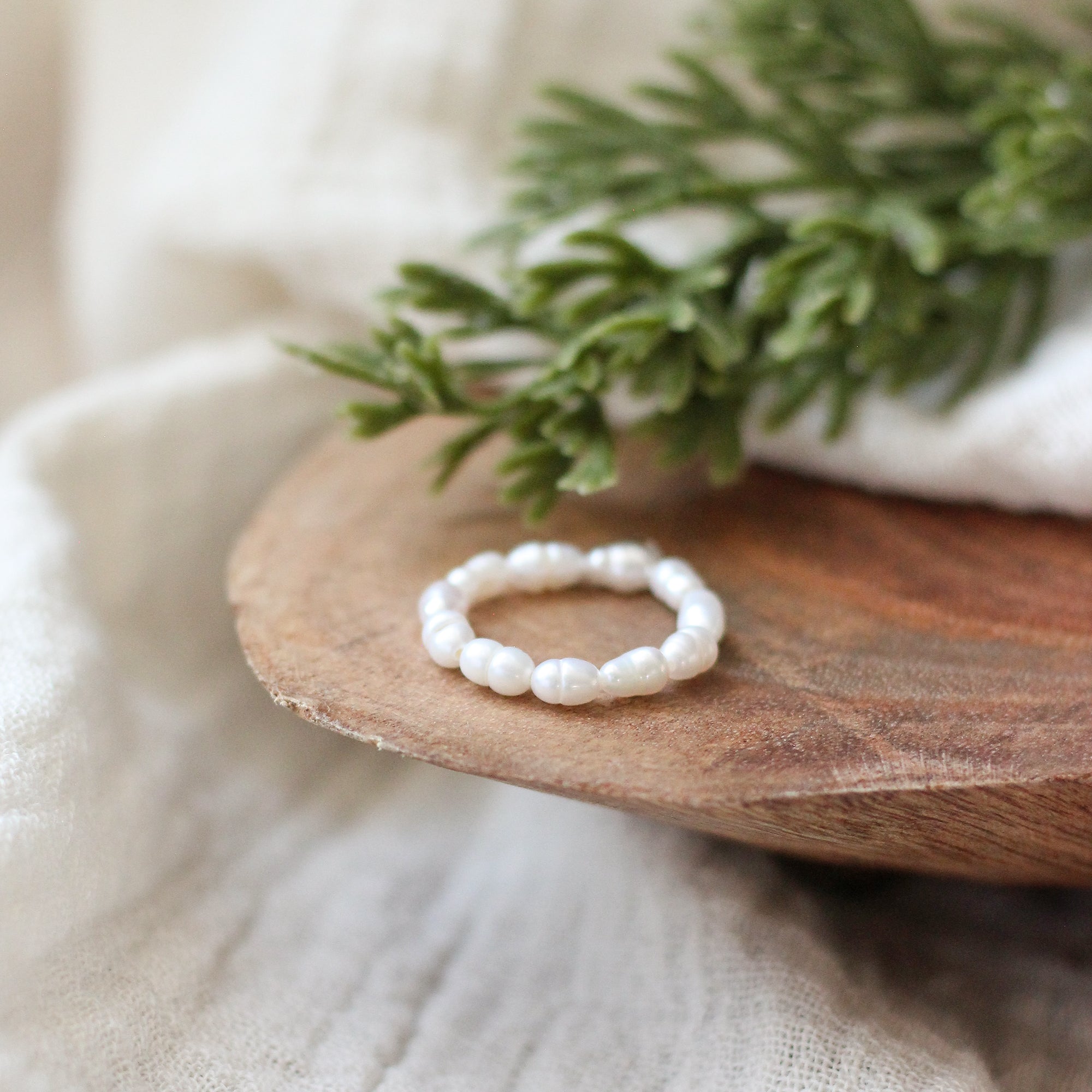 Freshwater Pearl Stretch Ring