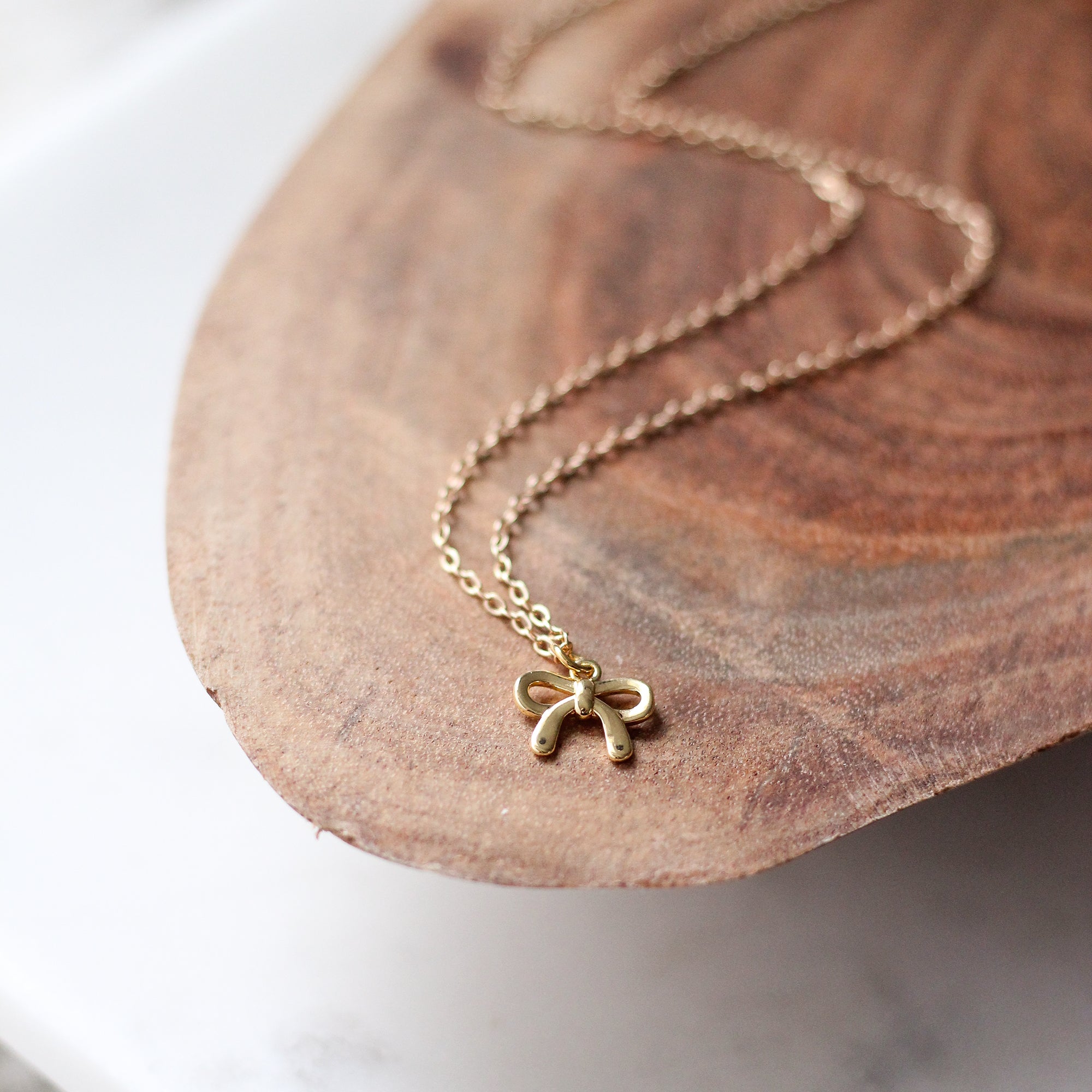 Mini Bow Necklace