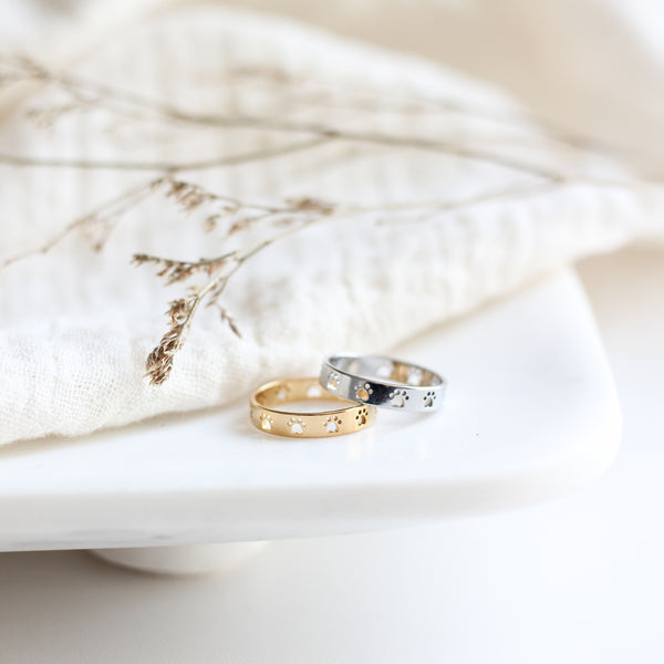 Paw Print Ring