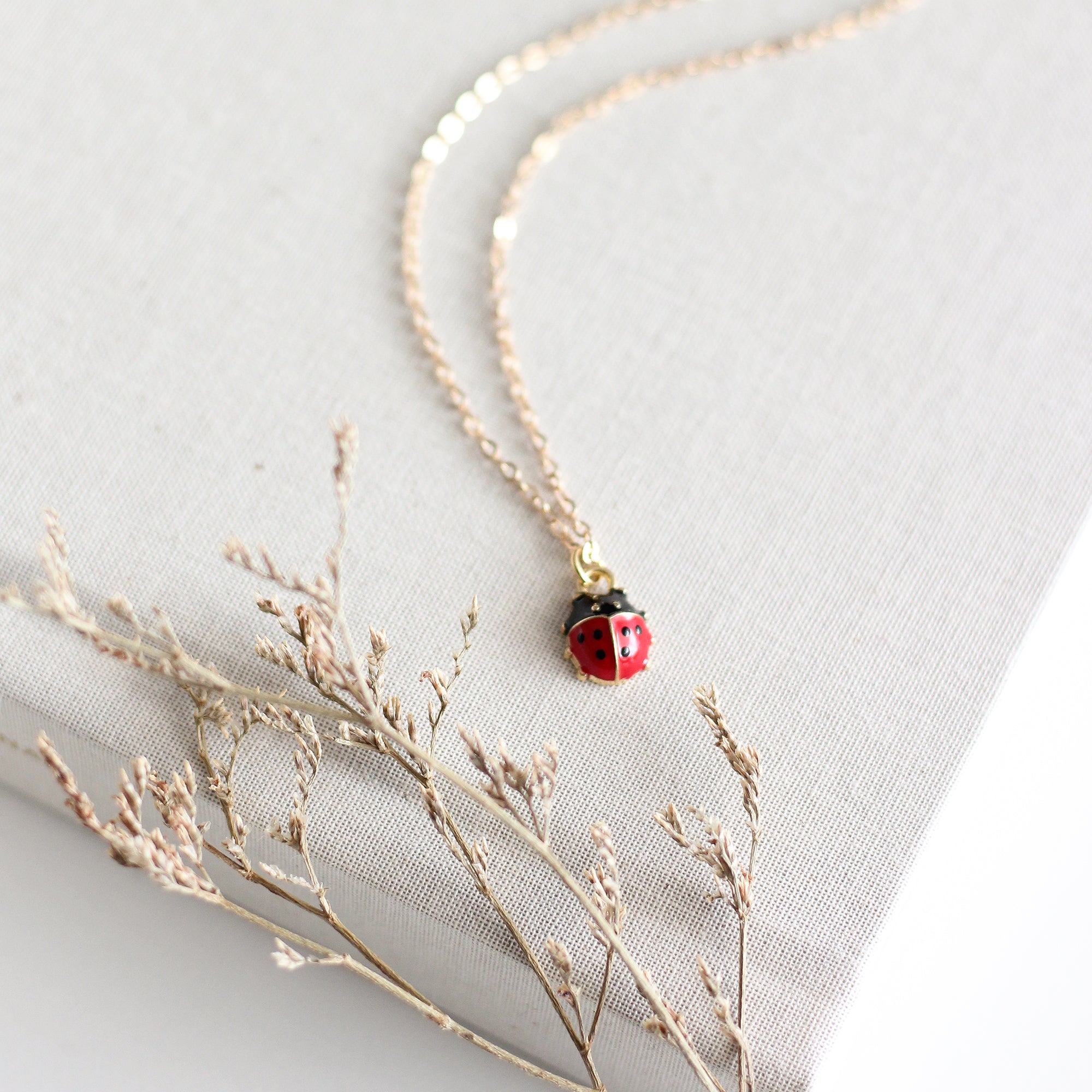 Ladybug Necklace