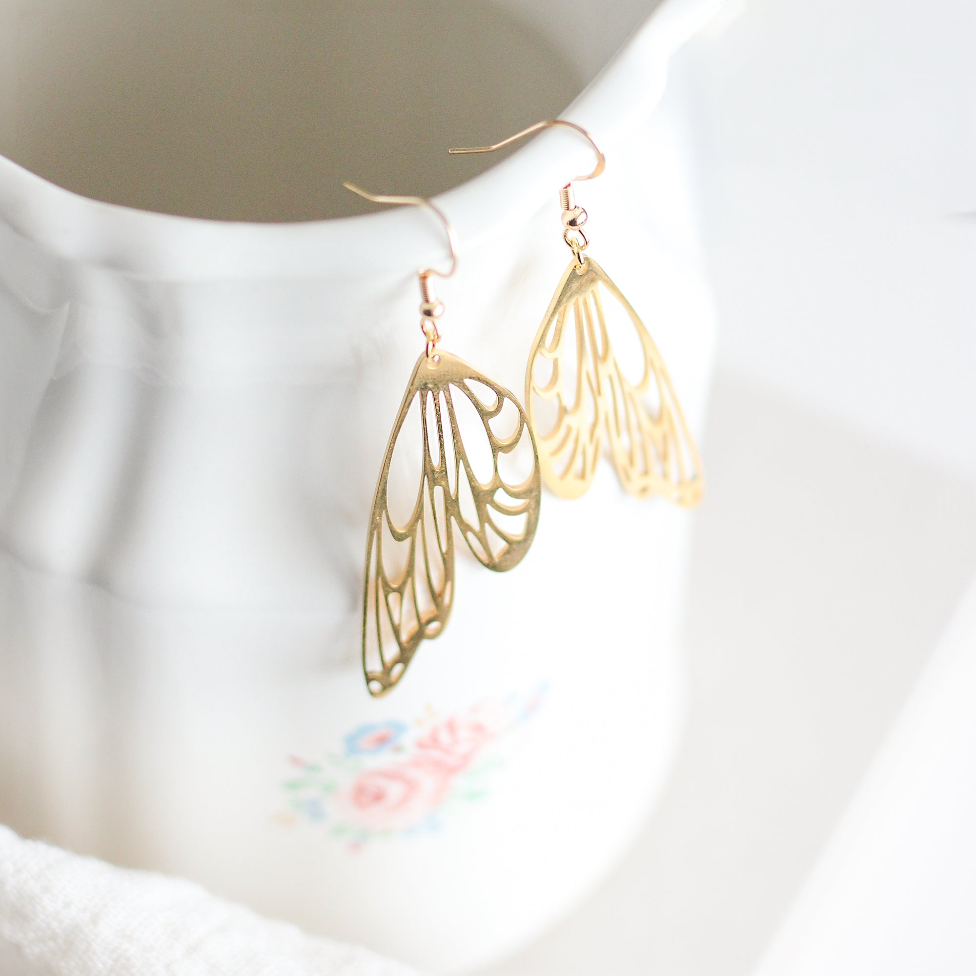 Butterfly Wing Earrings