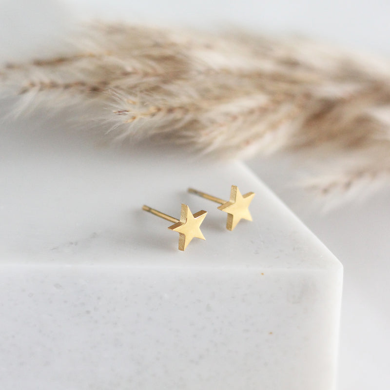 Mini Star Earrings