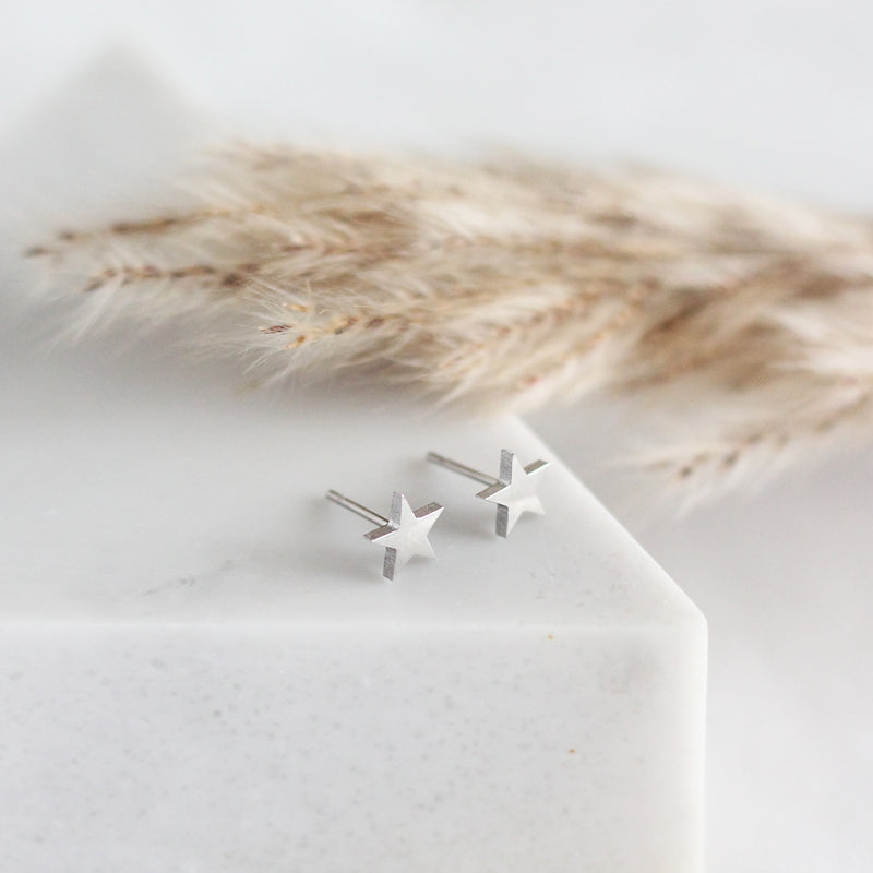 Mini Star Earrings