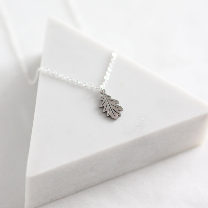 Oak Leaf Necklace