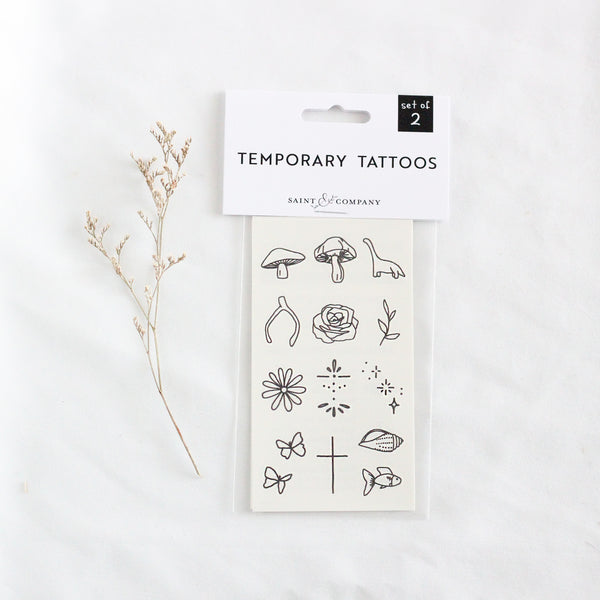 Tiny Temporary Tattoos