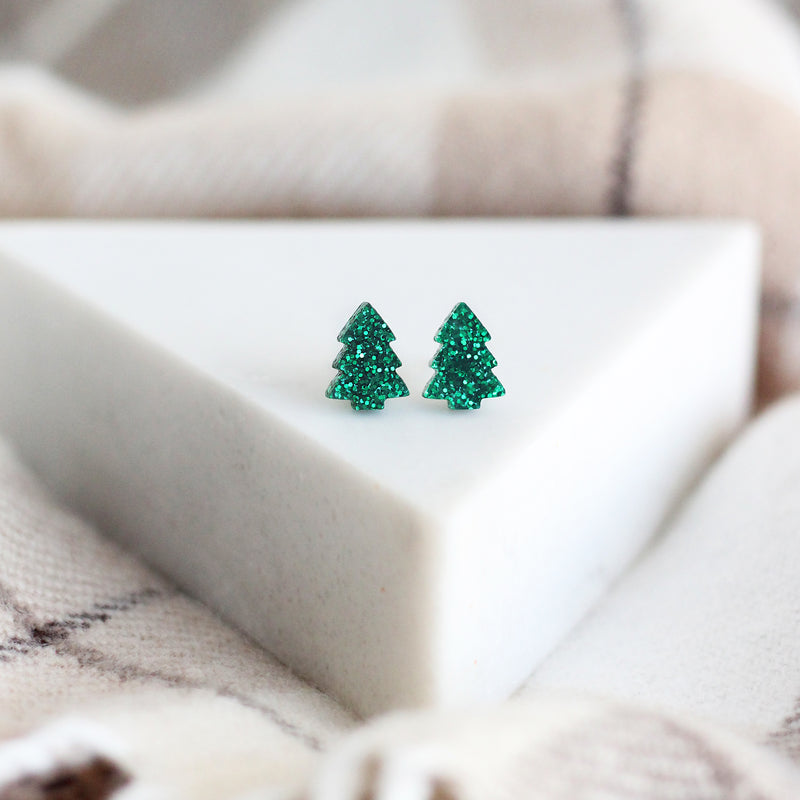 Holiday Tree Earrings