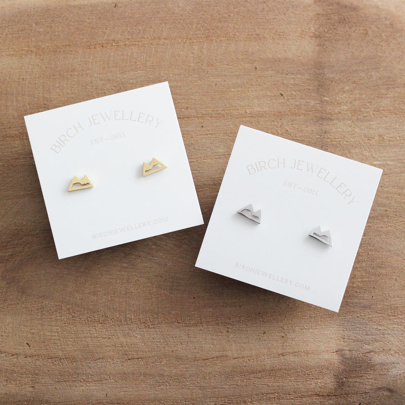 Mini Mountain Earrings