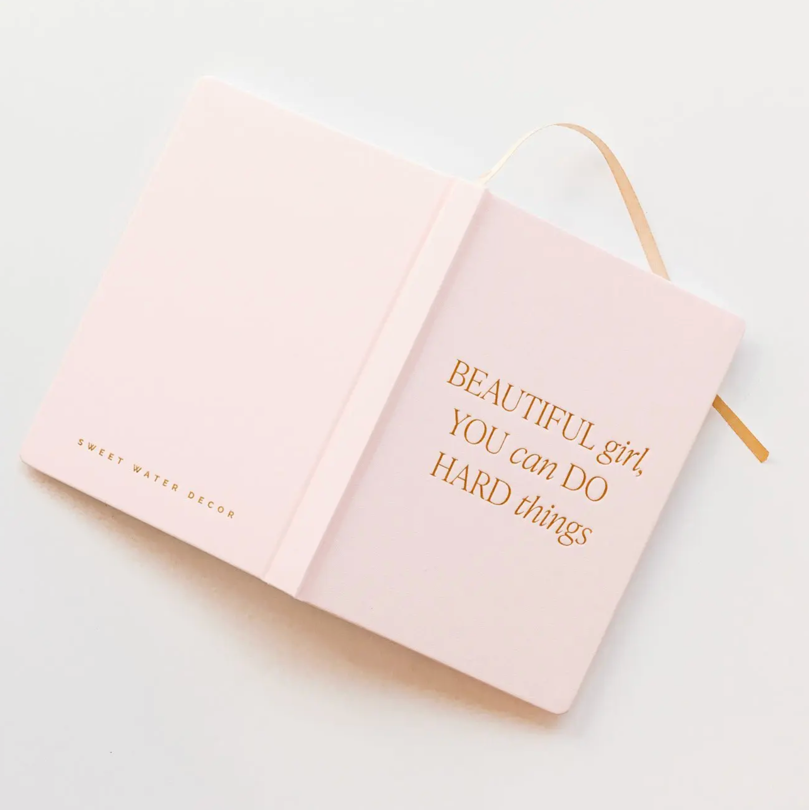 Pink Beautiful Girl Notebook