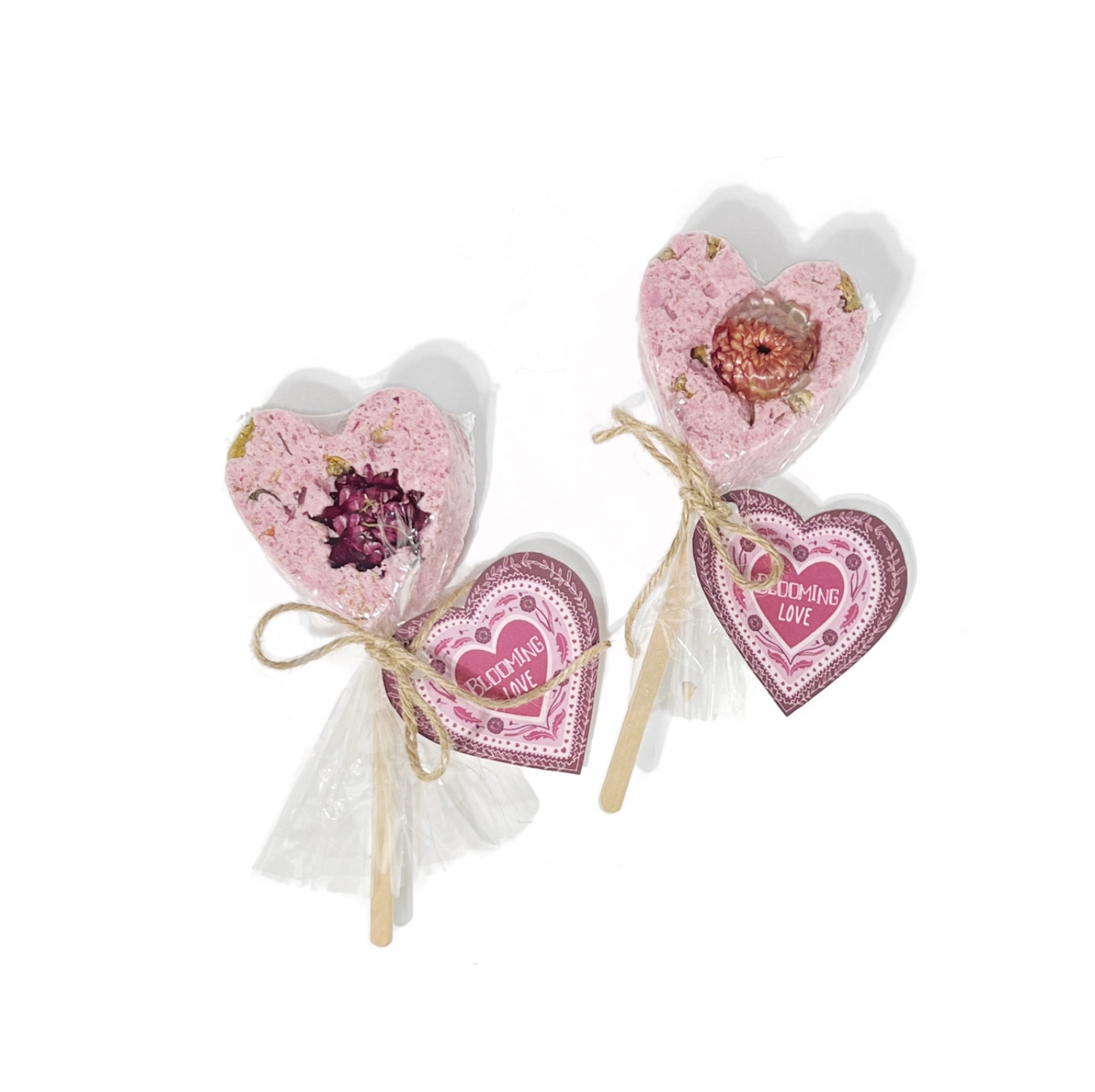 Floral Heart Bath Pop