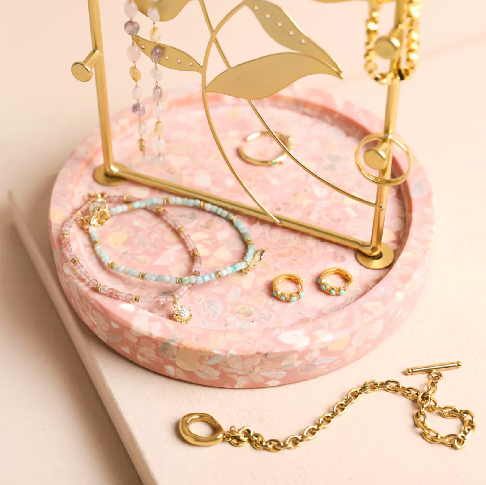 Floral Jewellery Stand