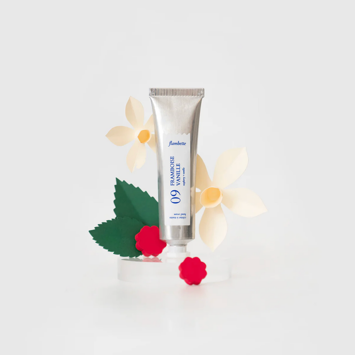 Raspberry & Vanilla Hand Cream by Flambette | Birch Jewellery