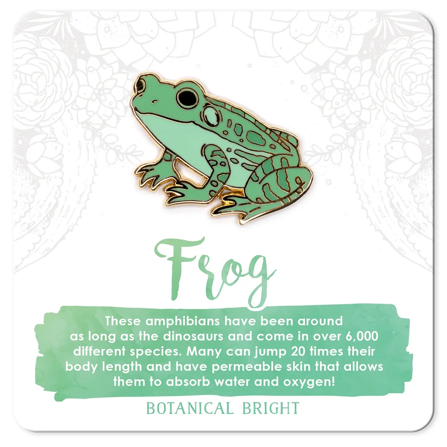 Frog Enamel Pin
