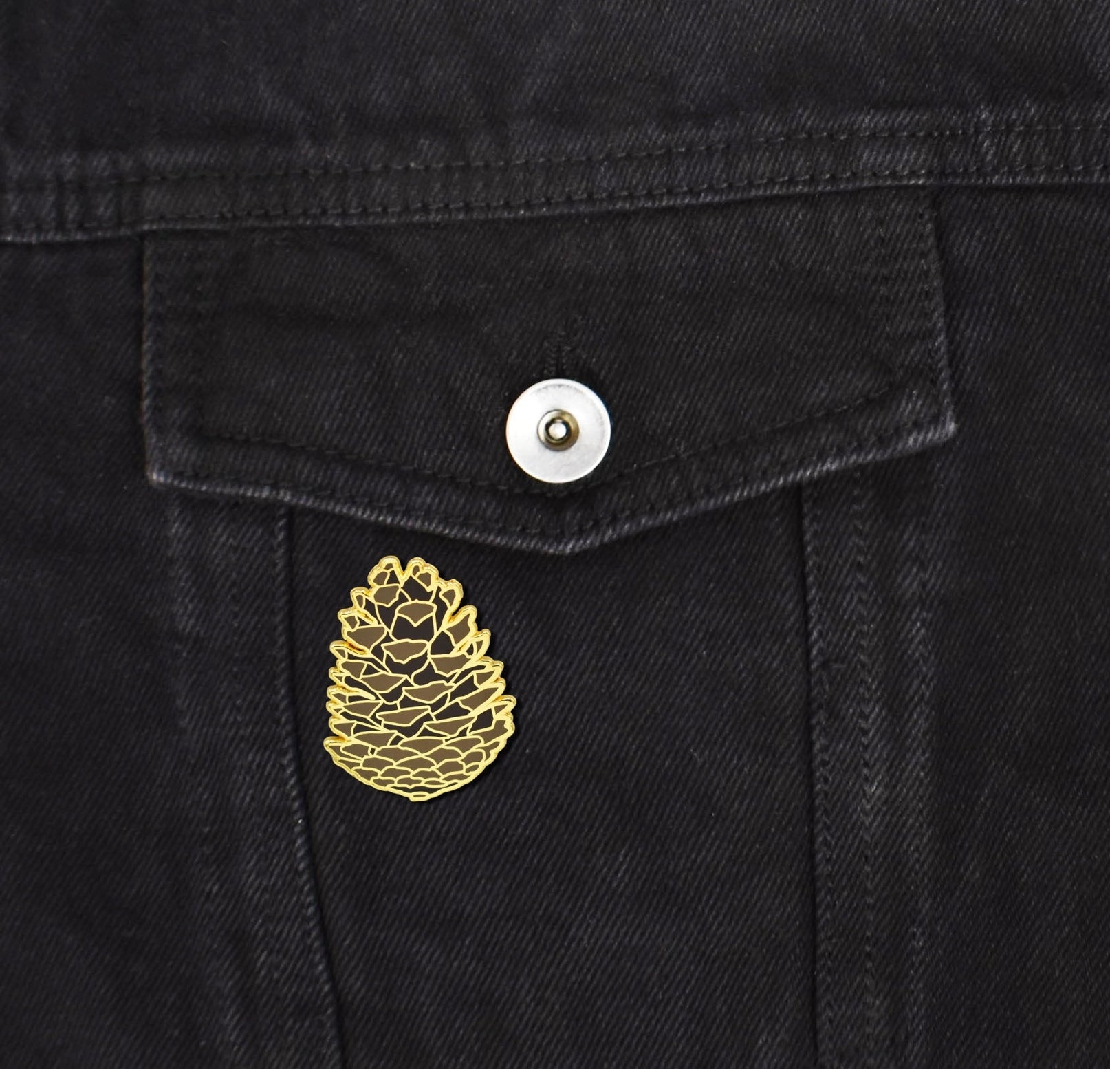 Pine Cone Enamel Pin