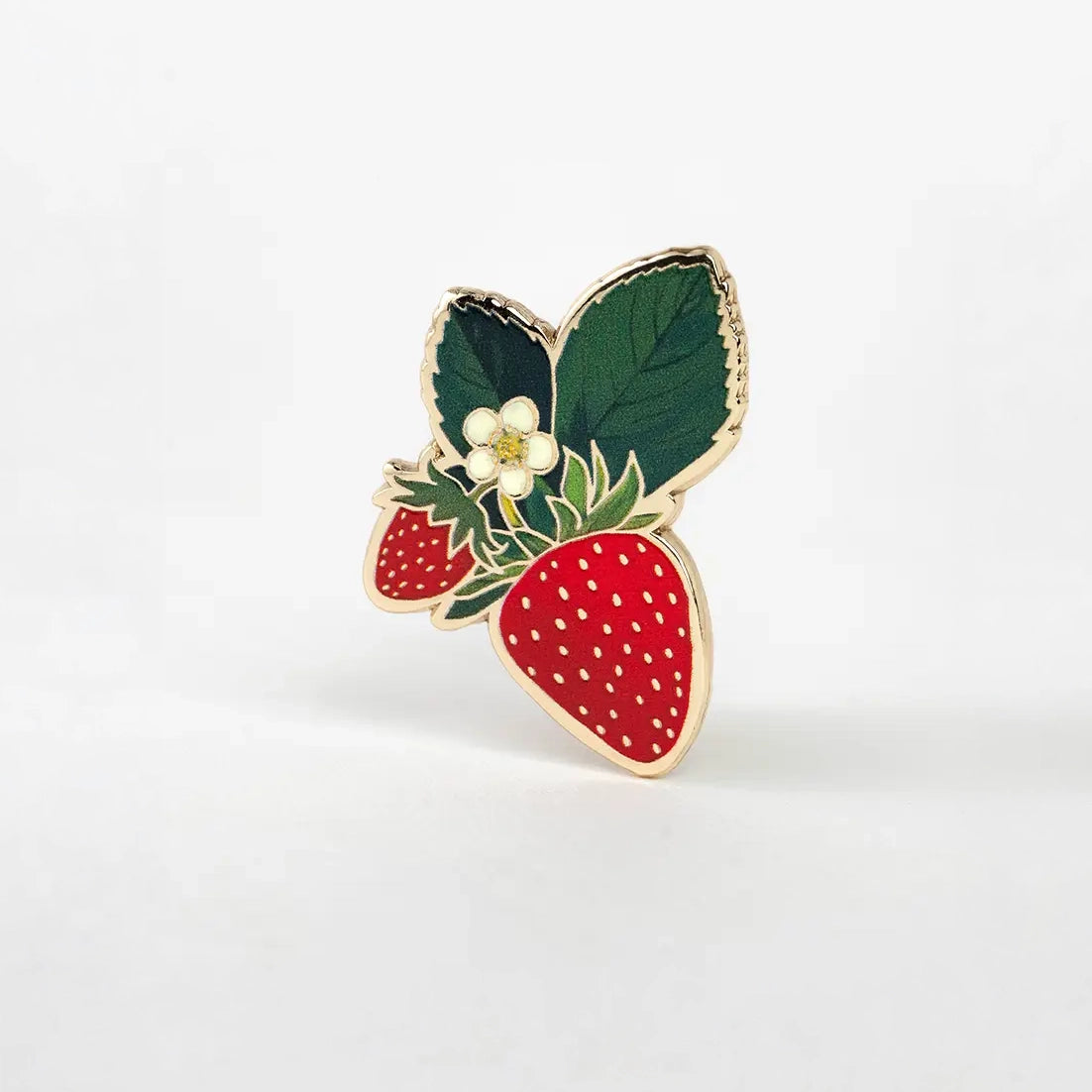 Strawberry Enamel Pin