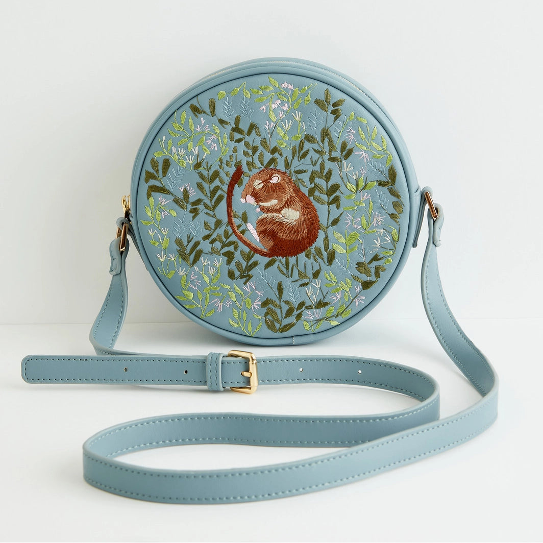 Dormouse Embroidered Purse | Fable England