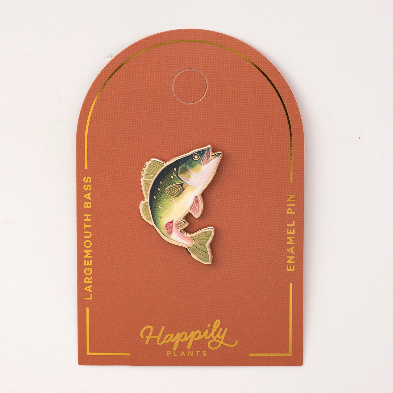 Largemouth Bass Enamel Pin
