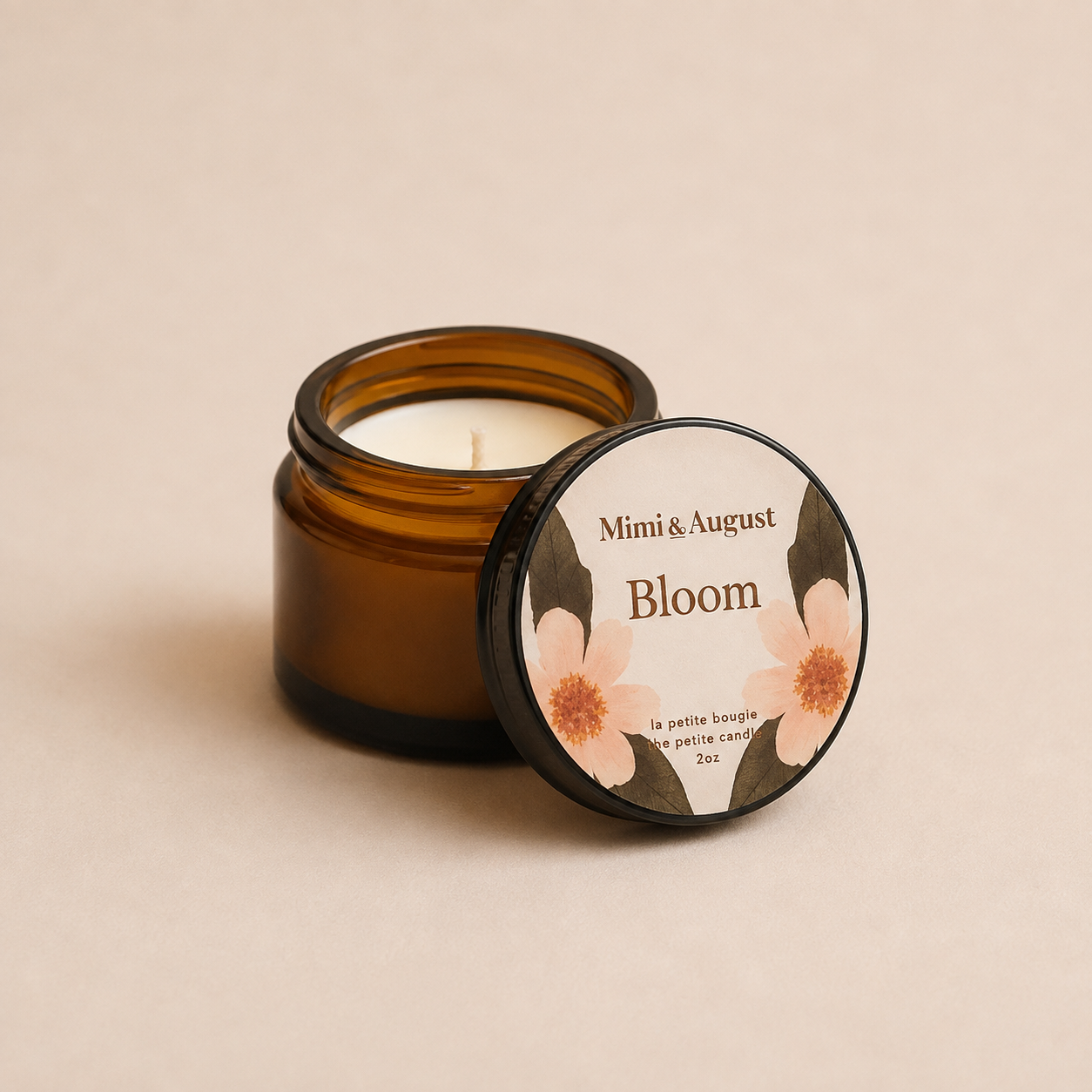Mini Soy Wax Candle — Bloom