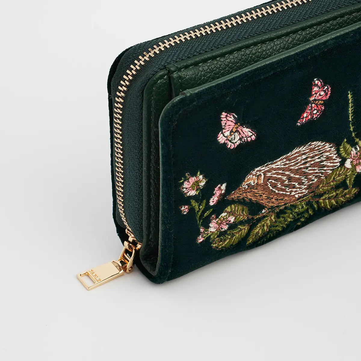 Hedgehog Embroidered Wallet | Fable England