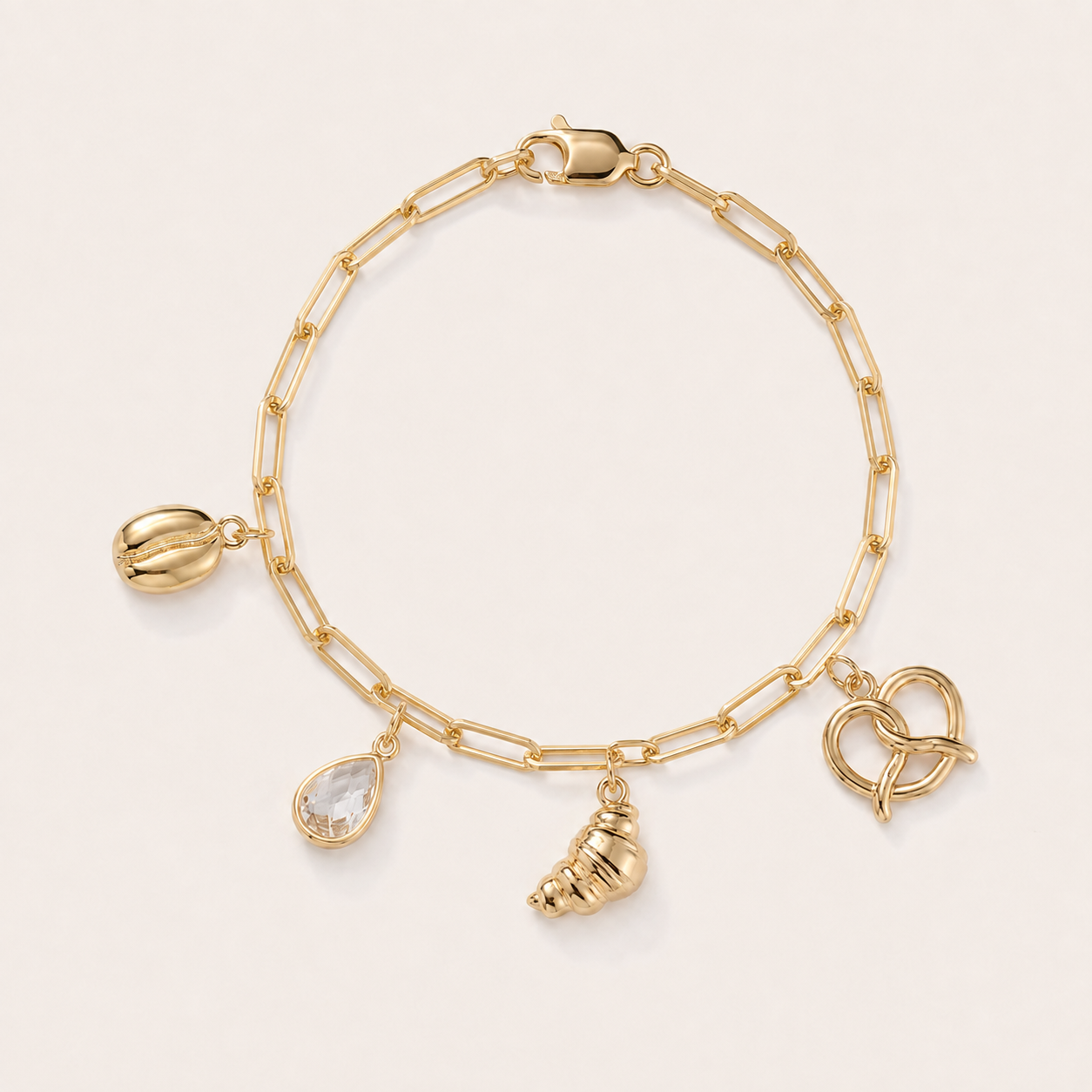 Café Charm Bracelet
