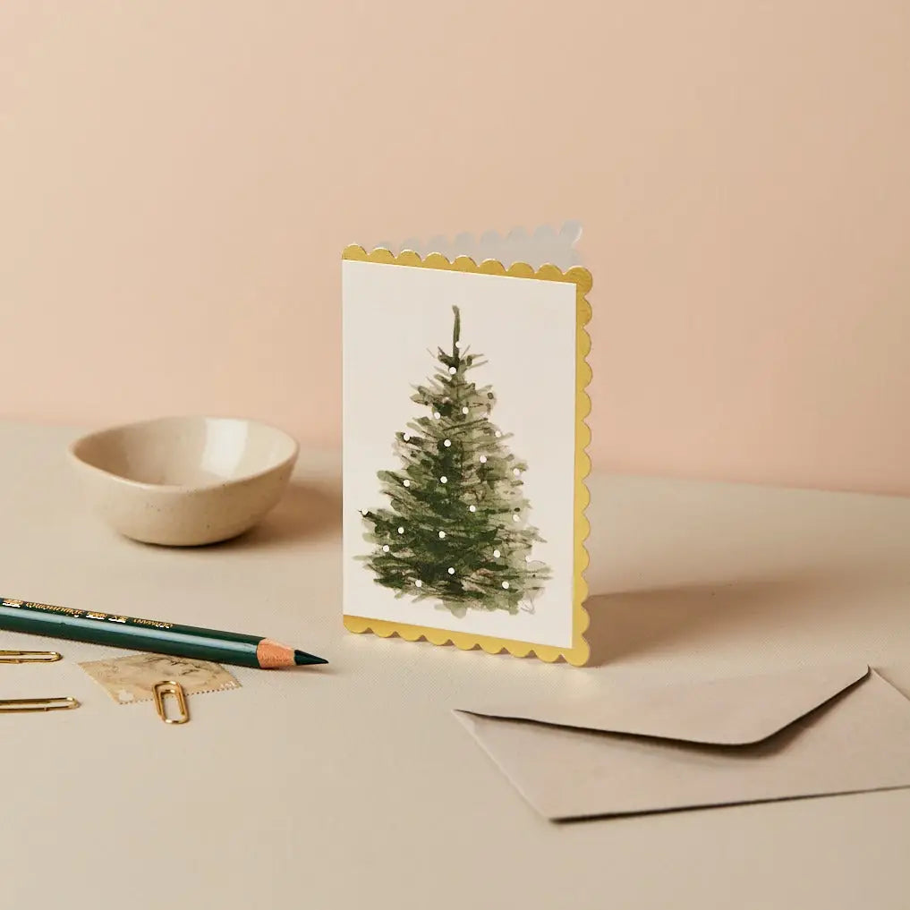 Mini Christmas Tree Greeting Card
