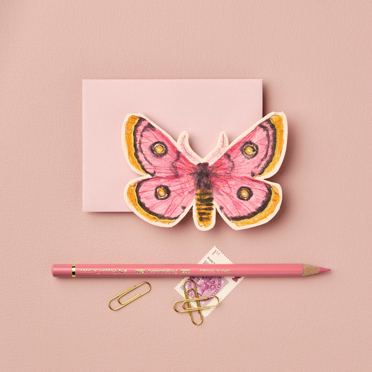 Mini Moth Greeting Card