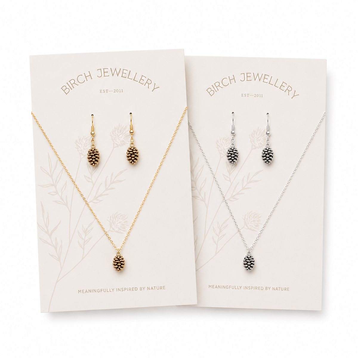 Pine Cone Jewellery Gift Set