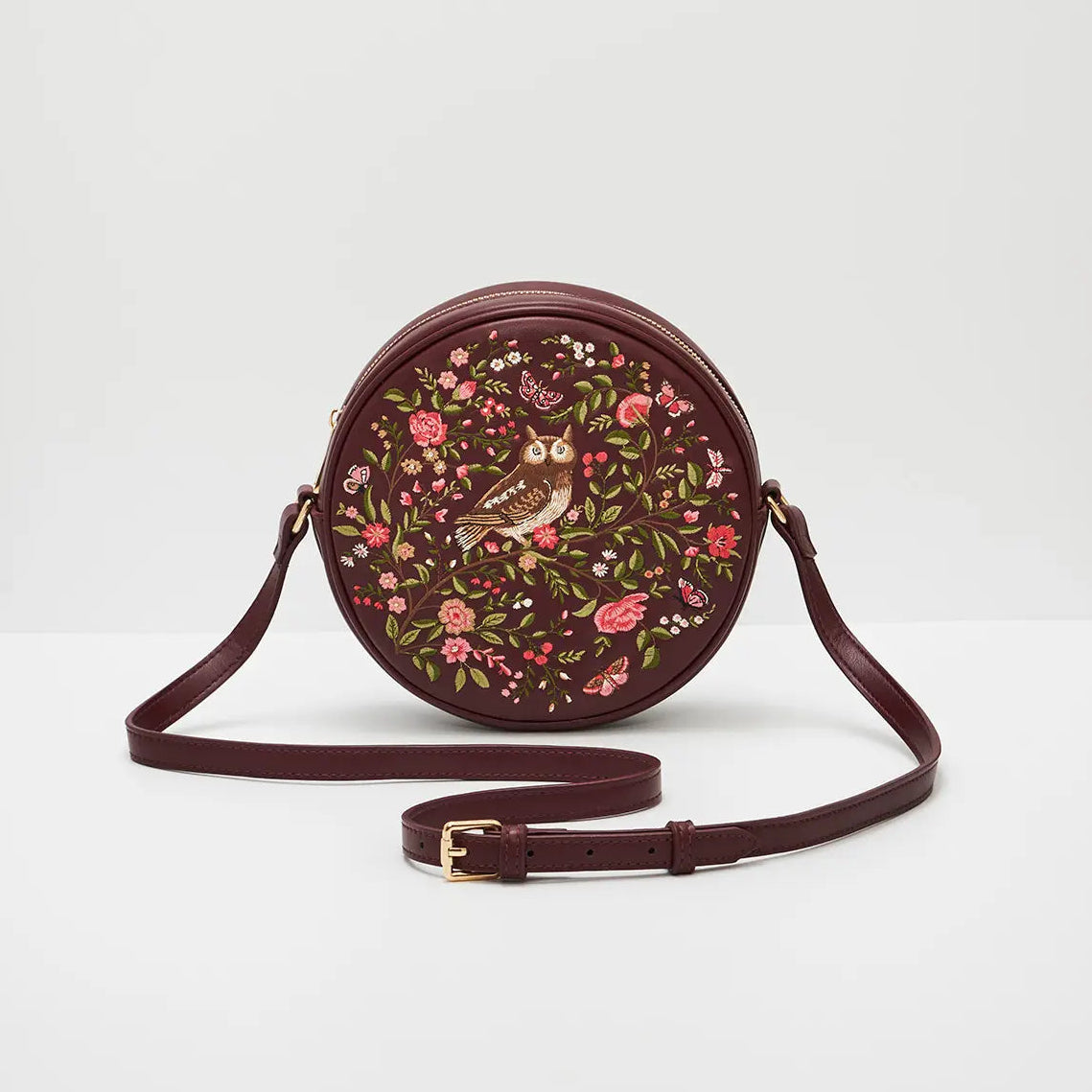 Owl Embroidered Purse | Fable England